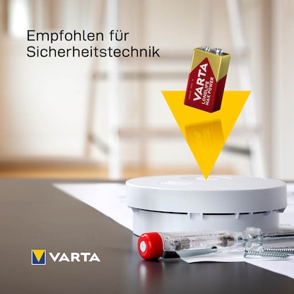 Artikelbild 5 für VARTA Batterie LONGLIFE Max Power E-Block 9,0 V, Artikelnummer 583043