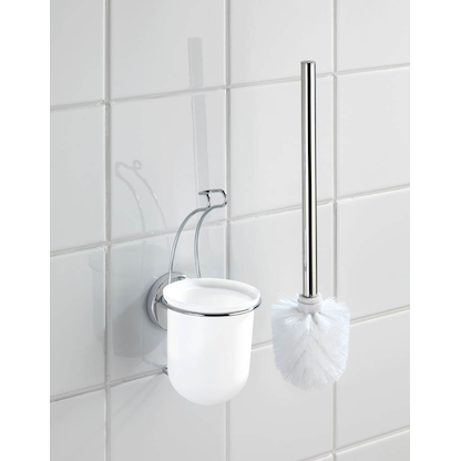 Artikelbild 6 für WENKO WC-Garnitur Milazzo silber, weiß Metall, Artikelnummer 812757