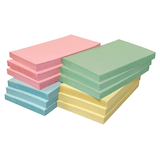 Artikelbild 1 für inFO Recycling Haftnotizen 5655-88BOX farbsortiert, 12 Blöcke, Artikelnummer 883393