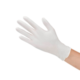 Artikelbild 1 für Meditrade® unisex Einmalhandschuhe Nitril® 3000 weiß Größe L, 100 St., Artikelnummer 242582