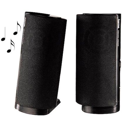 Artikelbild 12 für hama E 80 Lautsprecher schwarz, Artikelnummer 765495