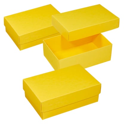 Artikelbild 2 für 3 BUNTBOX M Geschenkboxen 1,1 l gelb 17,0 x 11,0 x 6,0 cm, Artikelnummer 303663