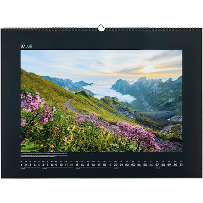 Artikelbild 8 für KUNTH Monats-Wandkalender Fazinierende Alpen 2026, Artikelnummer 575869