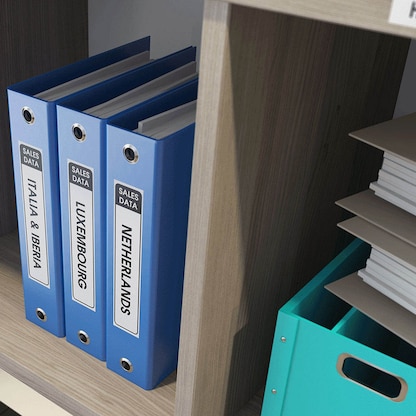 Artikelbild 4 für brother Endlospapierrolle für Etikettendrucker DK22210 weiß, 29,0 mm, 1 x 1 Etiketten, Artikelnummer 639211