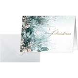 Artikelbild 1 für 25 SIGEL Weihnachtskarten Eucalyptus magic DIN A6, Artikelnummer 912347