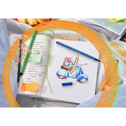 Artikelbild 6 für STABILO Pen 68 PASTELlove Filzstifte farbsortiert, 12 St., Artikelnummer 922064