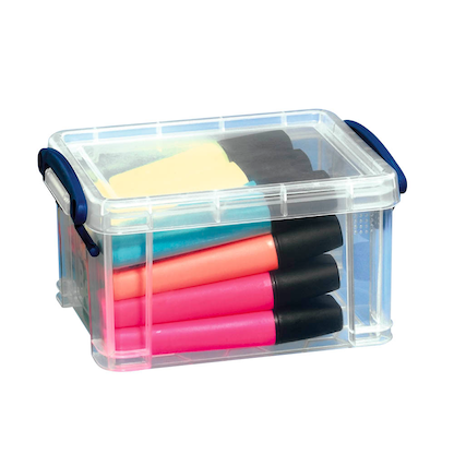Artikelbild 5 für Really Useful Box Aufbewahrungsbox 0,7 l transparent 15,5 x 10,0 x 8,0 cm, Artikelnummer 253807