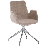 Artikelbild 1 für Mayer Besuchersessel myHELIOS mauve Aluminium poliert Stoff, 1 St., Artikelnummer 174338