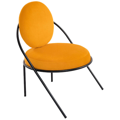 Artikelbild 10 für meet powered by PAPERFLOW Sessel SATURNE safran schwarz Kunstleder, 1 St., Artikelnummer 231809