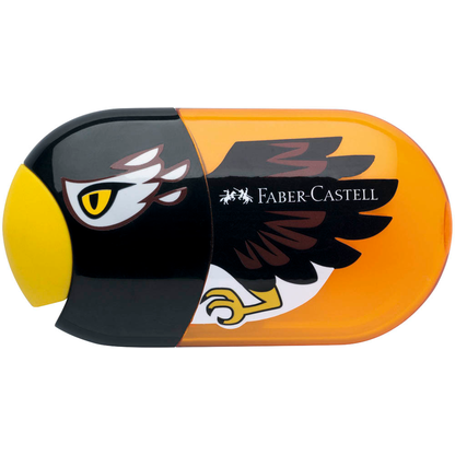 Artikelbild 2 für FABER-CASTELL Dosenspitzer doppelt Adler orange, Artikelnummer 164259