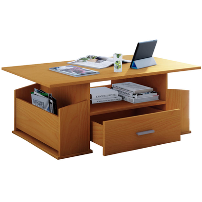 Artikelbild 22 für VCM my home Junata Couchtisch buche 110,0 x 52,0 x 44,0 cm, Artikelnummer 388122