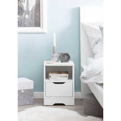 Artikelbild 8 für WOHNLING Nachttisch weiß 31,0 x 31,0 x 43,0 cm, Artikelnummer 907263