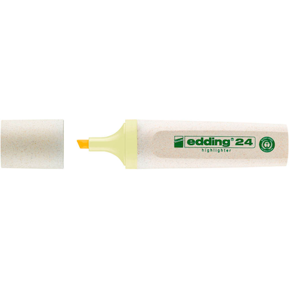 Artikelbild 2 für edding Highlighter 24 EcoLine pastell Textmarker gelb, 1 St., Artikelnummer 131017