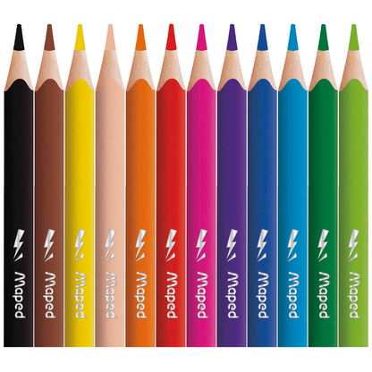 Artikelbild 2 für maped COLOR'PEPS STRONG Buntstifte farbsortiert, 12 St., Artikelnummer 303307