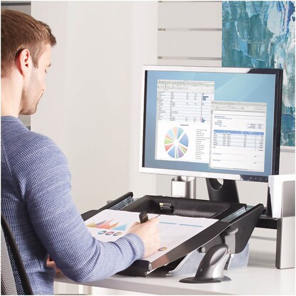 Artikelbild 9 für Fellowes Konzepthalter Easy Glide schwarz, Artikelnummer 893375