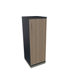 Artikelbild 1 für fm Aktenschrank Sidney, 4260429764877 lavagrau, eiche 2 Fachböden 40,0 x 44,2 x 113,3 cm, Artikelnummer 411907