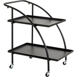 Artikelbild 1 für HAKU Möbel Servierwagen schwarz 68,0 x 42,0 x 71,0 cm, Artikelnummer 852242