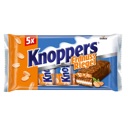 Artikelbild für Knoppers® Erdnuss Nussriegel 5 St., Artikelnummer 958191