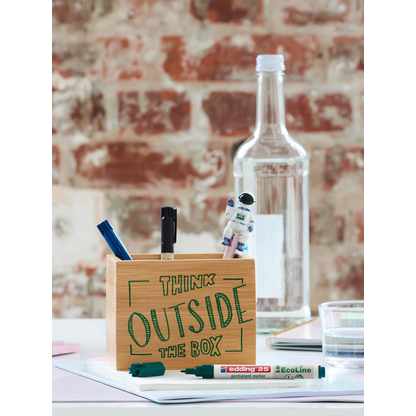 Artikelbild 3 für edding 25 EcoLine Permanentmarker farbsortiert 1,0 mm, 4 St., Artikelnummer 494973