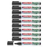 Artikelbild 1 für edding 22 EcoLine Permanentmarker schwarz 1,0 - 5,0 mm, 10 St., Artikelnummer 345264