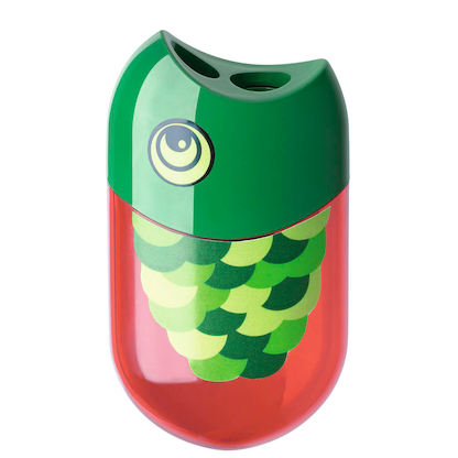 Artikelbild für FABER-CASTELL Dosenspitzer doppelt Fisch grün, Artikelnummer 164234