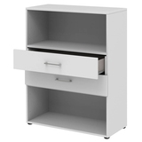 Artikelbild 1 für röhr Regalschrank direct.office, 859W381000 weiß 80,0 x 34,4 x 107,2 cm, Artikelnummer 468475