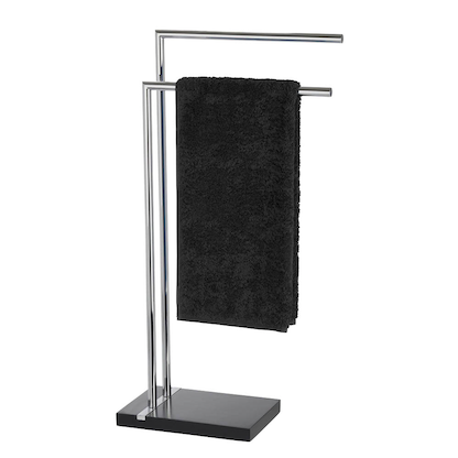 Artikelbild 14 für WENKO Handtuchständer Noble silber, schwarz, Artikelnummer 664361