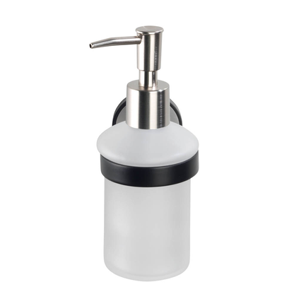 Artikelbild 3 für WENKO Seifenspender Udine 25010100 weiß/anthrazit Edelstahl, Glas 200,0 ml, Artikelnummer 807617