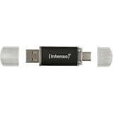 Artikelbild 1 für Intenso USB-Stick Twist Line anthrazit 64 GB, Artikelnummer 649907