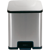 Artikelbild 1 für Echtwerk Powerstep Mülleimer 38,0 l edelstahl, schwarz, Artikelnummer 639058