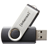 Artikelbild 1 für Intenso USB-Stick Basic Line schwarz, silber 16 GB, Artikelnummer 792358