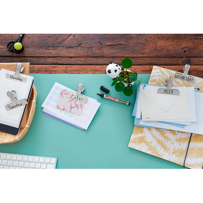 Artikelbild 4 für edding 25 EcoLine Permanentmarker farbsortiert 1,0 mm, 4 St., Artikelnummer 494973