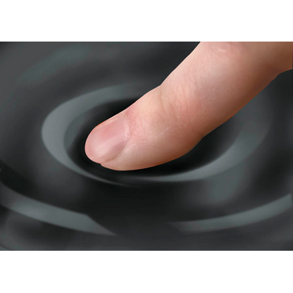 Artikelbild 2 für Fellowes Handballenauflage Crystals Gel schwarz, Artikelnummer 423103