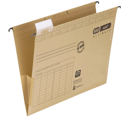 Artikelbild 21 für 25 ELBA Hängetaschen vertic ULTIMATE naturbraun, Artikelnummer 394197