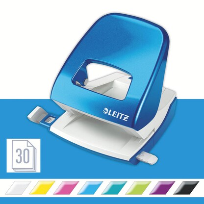 Artikelbild 10 für AKTION: LEITZ Locher NeXXt 5008 WOW blau-metallic mit Prämie nach Registrierung, Artikelnummer 368274