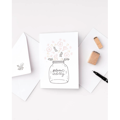 Artikelbild 2 für 5 folia Faltkarten mit Briefumschlägen DIN A6 weiß, Artikelnummer 690459