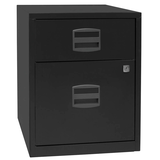 Artikelbild 1 für BISLEY Home Rollcontainer schwarz 2 Auszüge 41,3 x 40,0 x 52,8 cm, Artikelnummer 728790