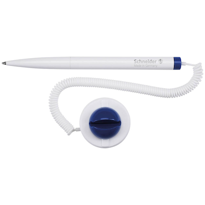 Artikelbild 3 für Schneider Kugelschreiber Klick-Fix-Pen weiß, Schreibfarbe: blau, 1 St., Artikelnummer 553014