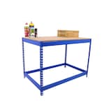 Artikelbild 1 für Simonrack Werkbank SIMONWORK BASIC 1 blau 210,0 x 60,0 x 90,0 cm, Artikelnummer 980957