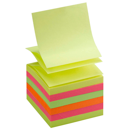 Artikelbild 3 für office discount Z-Faltung Haftnotizen R 330 farbsortiert, 6 Blöcke, Artikelnummer 238156