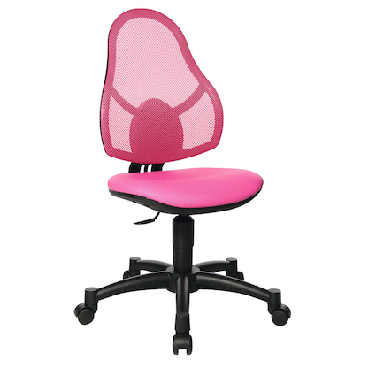 Artikelbild 2 für Topstar Kinderdrehstuhl Open Art® Junior, 71430S04 Stoff rosa, Gestell schwarz, Artikelnummer 166215