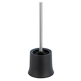 Artikelbild 1 für WENKO WC-Garnitur Basic schwarz Kunststoff, Artikelnummer 213694