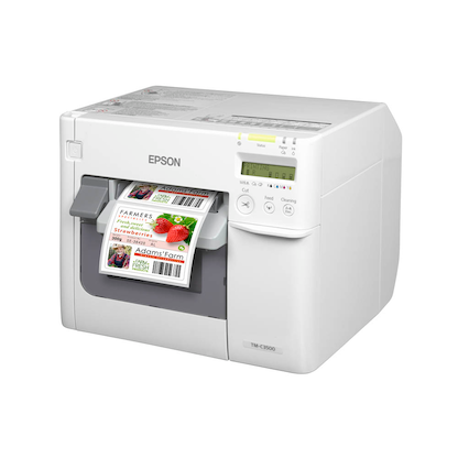 Artikelbild 2 für EPSON ColorWorks TM-C3500 Etikettendrucker weiß, Artikelnummer 479109