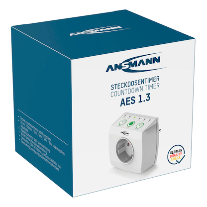 Artikelbild 2 für ANSMANN AES1.3 Timer-Steckdose weiß, Artikelnummer 629419