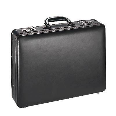 Alassio 45033 Pilotenkoffer MONDO - Duurzaam Imitatieleer 46x38x22 Cm Zwart Met Laptopvak