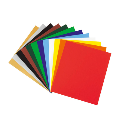 Artikelbild 2 für folia Buntpapier gummiert farbsortiert 80 g/qm 12 Blatt, Artikelnummer 263762