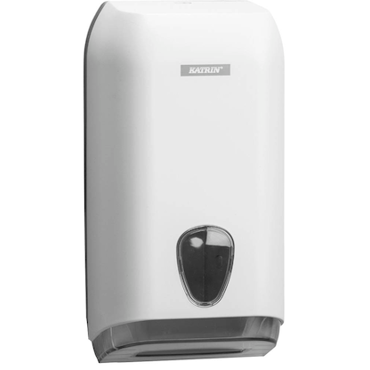 Artikelbild 17 für KATRIN Toilettenpapierspender für Einzelblatt 92582 weiß Kunststoff, Artikelnummer 865192