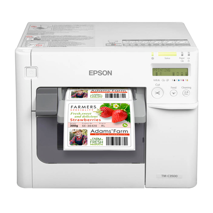 Artikelbild 9 für EPSON ColorWorks TM-C3500 Etikettendrucker weiß, Artikelnummer 479109