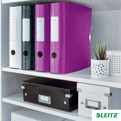 Artikelbild 3 für AKTION: LEITZ Active WOW 1106 Ordner violett Kunststoff 8,2 cm DIN A4 mit Prämie nach Registrierung, Artikelnummer 324754
