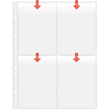 Artikelbild 1 für 5 VELOFLEX Fotosichthüllen 10x15 cm transparent glasklar, Artikelnummer 672772